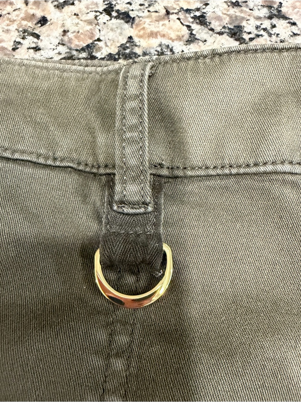 White House Black Market Olive Utility Cargo Shorts - Picture 9 of 10